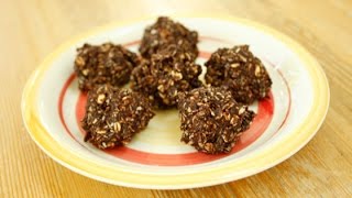 Chocolate Macaroons  Healthy Vegan Recipe [upl. by Elwee]