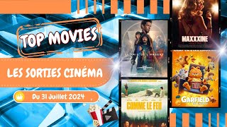 Les Sorties au Cinéma du 31 Juillet 2024 [upl. by Nnod]