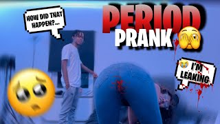 PERIOD PRANK on my BEST FRIEND🙊… cute reaction [upl. by Alyse262]