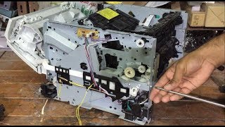 HP Laserjet p2035 and p2055 how to remove a fuser unit [upl. by Maribel355]