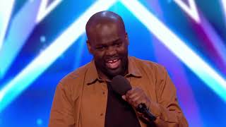 Daliso Chaponda gives Amanda the golden giggles  Britain’s Got Talent 2017 مترجم عربي بالكامل [upl. by Eniaral514]