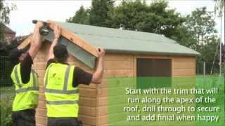 Mercia GP  How to build a shed [upl. by Cida]