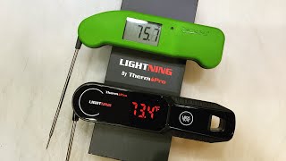 Brand New ThermoPro Lightning 1 Second Instant Read Thermometer  As Fast as The ThermoWorks One [upl. by Asia11]