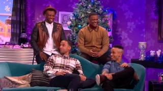 JLS on Alan Carr Chatty Man Christmas Special [upl. by Wakerly]