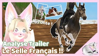 Le Selle Français   Analyse du trailer  Trop hâte   Star Stable Online [upl. by Dannica125]