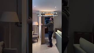 LED Cabinet Lighting interiordesign ledlighting ledlightingdesign ledneonflex home [upl. by Ettezzil]