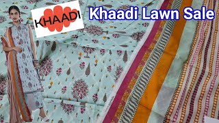 Khaadi Lawn Sale 20 OFF on unstitched  khaadi summer collection [upl. by Tat]