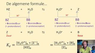 Zuurconstante Kz sterke zuren en zwakke zuren VERSIE 2 aangepaste versie [upl. by Adaran]