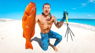 Giant Trout Catch And Cook On Remote Islands [upl. by Nomled]