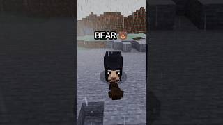 Bear added in Minecraft shorts minecraft [upl. by Sherwin]