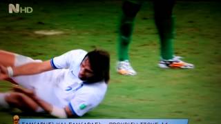 Greece vs Cote DIvoire 21 Samaras FULL scene Penalty Goal 24062014 FULL replay [upl. by Sirrom]