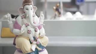 LORD GANESHA  HIGH PORCELAIN  LLADRÓ [upl. by Thrasher]