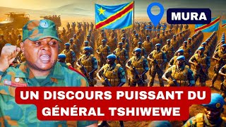 Un Discours Puissant du Général Tshiwewe aux FARDC pour une Armée Forte et Unifiée [upl. by Lleznod]