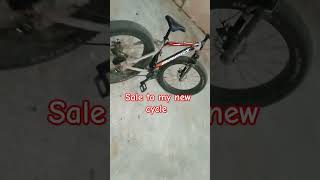 cycle cycling Sale to my new modify 🚲🚲🚴 subscribe subscribe subscribe [upl. by Rehpotisrhc]