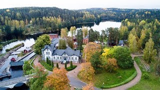 Verla Mill Museum  Finland Drone 4K [upl. by Kapor]