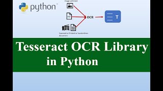 Using Tesseract OCR with Python on Windows  Installation with Example tesseract pytesseract [upl. by Thurlough]