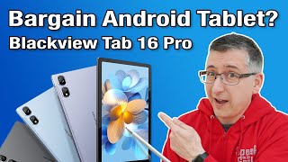 Best Budget 11inch Tablet Blackview Tab 16 Pro Review [upl. by Eednyl]