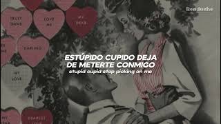 Connie Francis  Stupid Cupid sub español  lyrics [upl. by Landel]