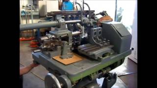 Hempel Hemco IH25 Automatic Copying Lathe [upl. by Assilla]