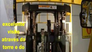 H50 CT HYSTER 2500 KG CONTRABALANÇADA A COMBUSTÃO [upl. by Haeel]