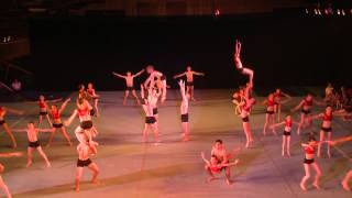 Acrobatics Senior Heathrow Gymnastics Club Christmas Display 2012 [upl. by Revolc]