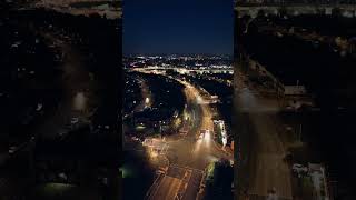 Hyper Lapse DJI Mini 3 Pro Night Flight [upl. by Novaat50]