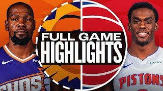 SUNS at PISTONS  NBA PRESEASON FULL GAME HIGHLIGHTS  October 8 2024 [upl. by Larry]