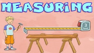 Math for Kids Measurement quotHow Do You Measure Upquot  Fun amp Learning Game for Children [upl. by Eerrehc749]