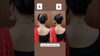 Which one you like hairstyle youtubeshorts vaishalitiwari hairstyle shortsfeed messyhair [upl. by Aled937]