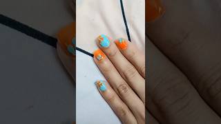 Easy nail art at home 💅 nailart simplenails nails [upl. by Cummings675]