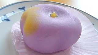 Eating Japanese sweets Wagashi quotJoNamagashi Ajisaiquot ASMR [upl. by Nahsez]