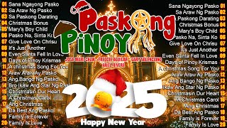 Popular Pinoy Christmas Songs 2025 😶‍🌫️🌲☃️Pinoy OPM Best Tagalog Pasko Song Christmas Songs Medley [upl. by Yahs]