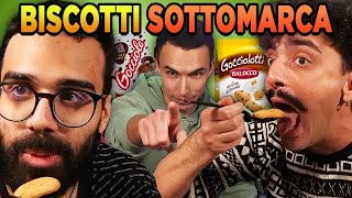 LE SOTTOMARCHE SONO PIÙ BUONE 🍪 DARIO MOCCIA e MARIO STURNIOLO Taste Test con Davidone a Colazione [upl. by Akinert]