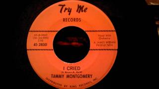 Tammy Montgomery  I Cried  Early Tammi Terrell Ballad [upl. by Barthold611]