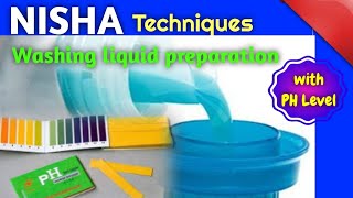 Washing liquid preparation new formula with PH test [upl. by Melisenda149]