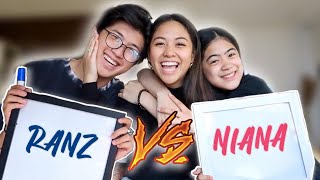 Who Knows Me BETTER Ranz vs Niana [upl. by Saylor864]