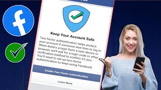 Fix Enable Two Factor Authentication Facebook Problem  Keep your Account Safe Facebook Problem [upl. by Hays]