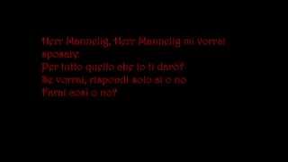 Haggard  Herr ManneligLyricswmv [upl. by Naillij]