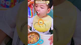 Tired of Cleaning Up After Every Meal The Baby Feeding Bib Is Here babyfeeding [upl. by Sanoy]