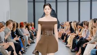 Dahyun Made Her Runway Debut At the Michael Kors SS 2025 NYFW Event [upl. by Truk]