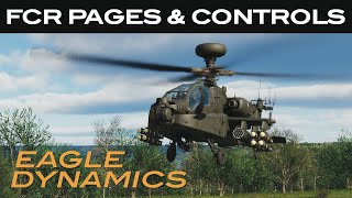 DCS AH64D  Fire Control Radar Pages amp Controls [upl. by Attenhoj]