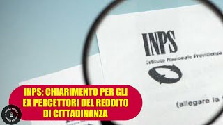 INPS chiarisce Per gli ex del Reddito di cittadinanza da marzo richieste per lAssegno unico [upl. by Dewitt]