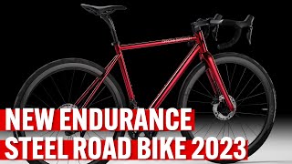 New ENDURANCE STEEL ROAD BIKE 2023 Officina Battaglin GRAND TOUR [upl. by Yenattirb]