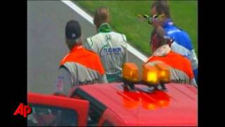 Raw Video De Silvestro Injured in Indy Crash [upl. by Wilson]