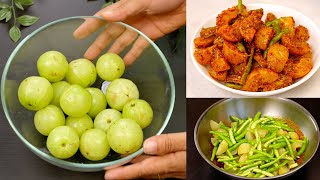 झटपट आँवला का अचार बिना धूप के ऐसे बनाये  Amla ka Achar  Amla Recipe  Gooseberry  KabitasKitchen [upl. by Ledda]