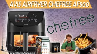 CHEFREE AF500 👉 Jai testé cette friteuse sans huile et voici ce qui ma surpris [upl. by Eked]