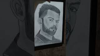 Virat Kohli viral sketch 🔥art [upl. by Eelyr]