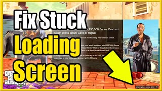 How to FIX GTA 5 Stuck in Loading Screen at 90 on PS4 Easy Method [upl. by Aelem]