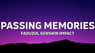 Faouzia  Passing Memories Genshin Impact 4th Anniversary Theme Song Lyrics [upl. by Rolyak]