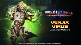 Venjix Virus  Power Rangers Legacy wars [upl. by Nilkcaj375]